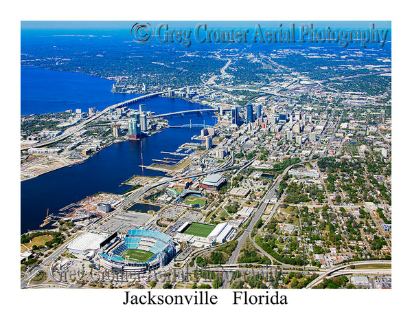 Aerial Photo of Jacksonville, Florida