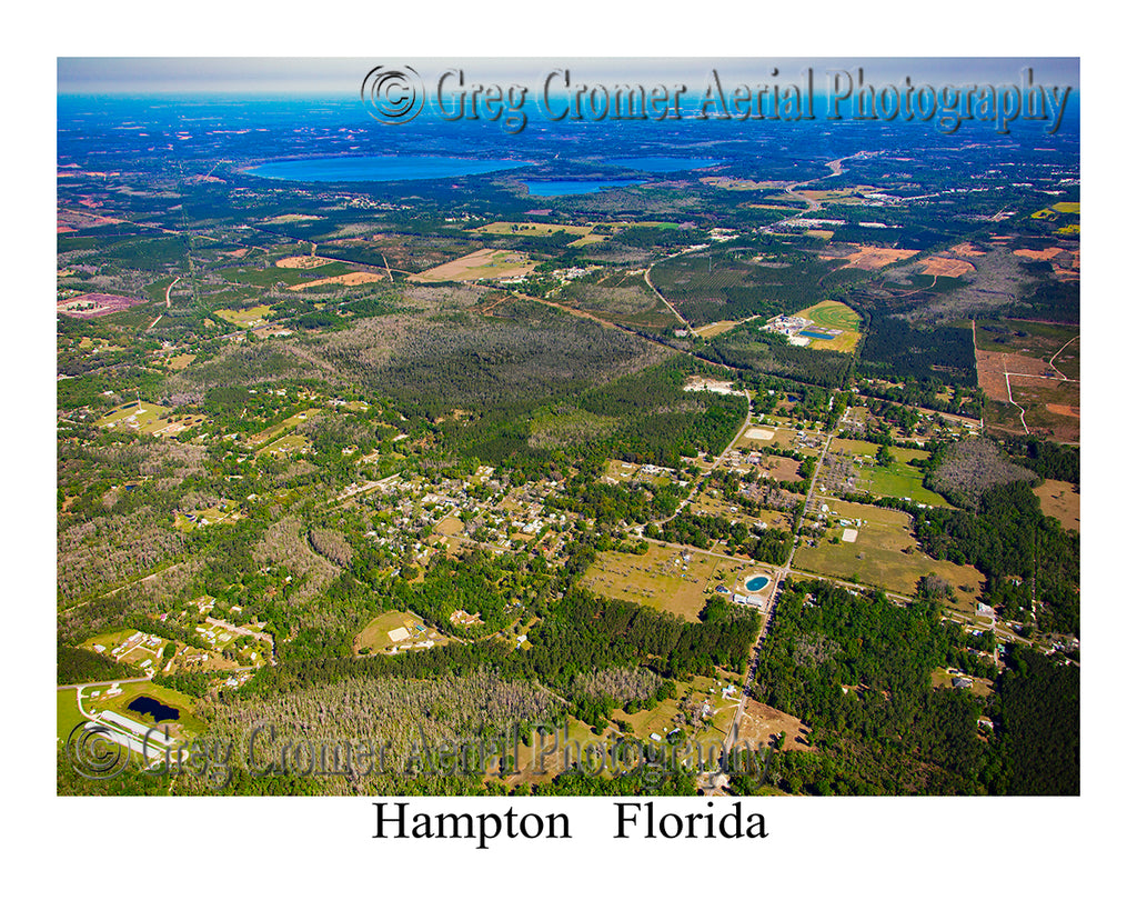 Aerial Photo of Hampton, Florida
