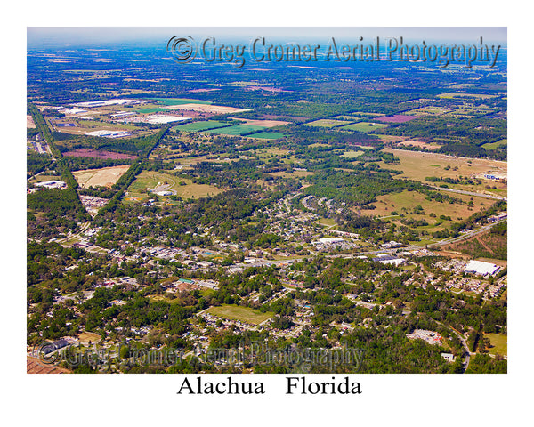 Aerial Photo of Alachua, Florida