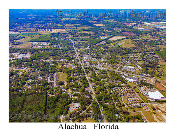 Aerial Photo of Alachua, Florida