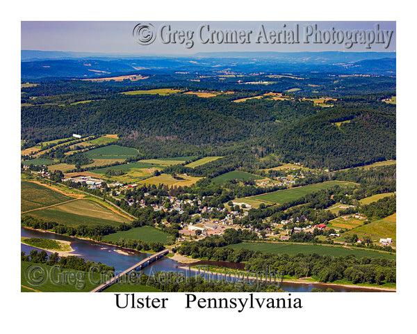 Aerial Photo of Ulster, Pennsylvania