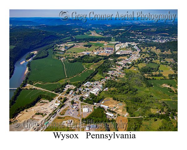 Aerial Photo of Wysox, Pennsylvania