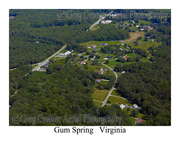 Aerial Photo of Gum Spring, Virginia