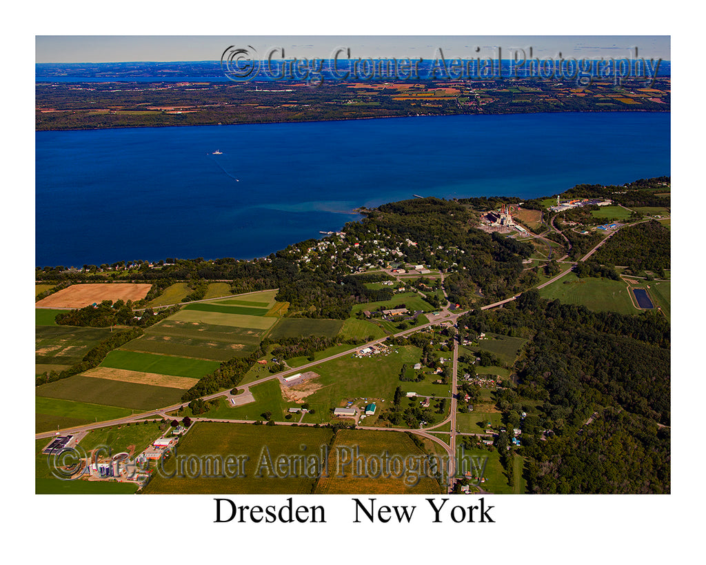 Aerial Photo of Dresden, New York