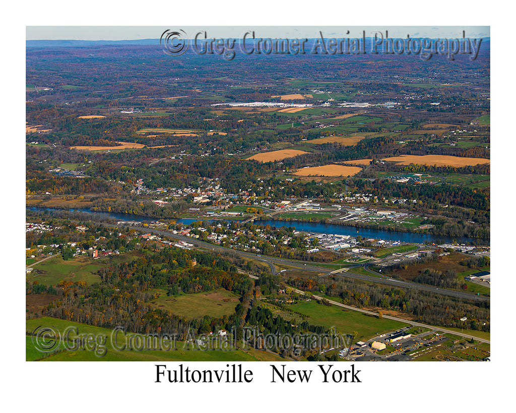 Aerial Photo of Fultonville, New York