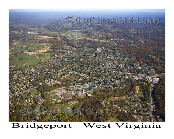 Aerial Photo of Bridgeport, West Virginia