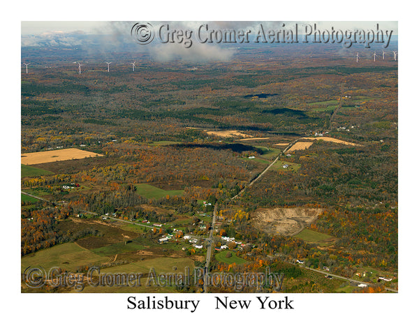 Aerial Photo of Salisbury, New York