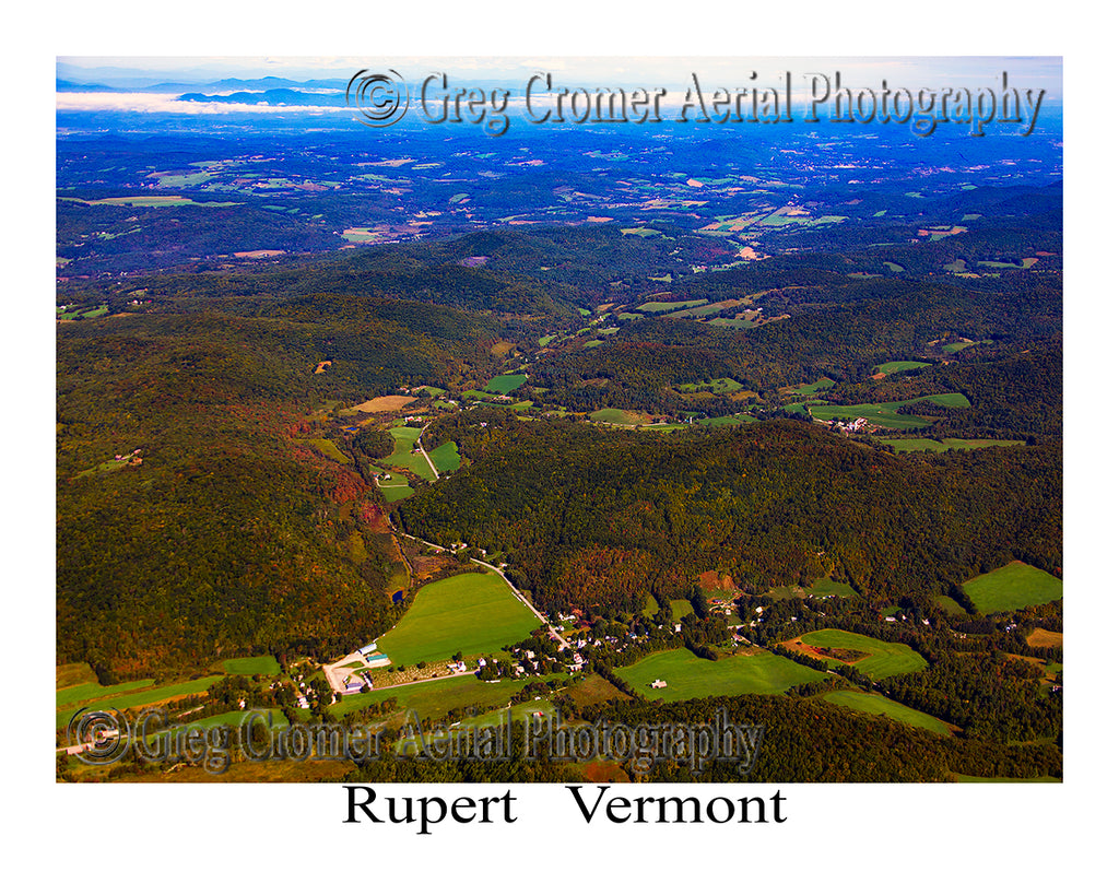 Aerial Photo of Rupert, Vermont