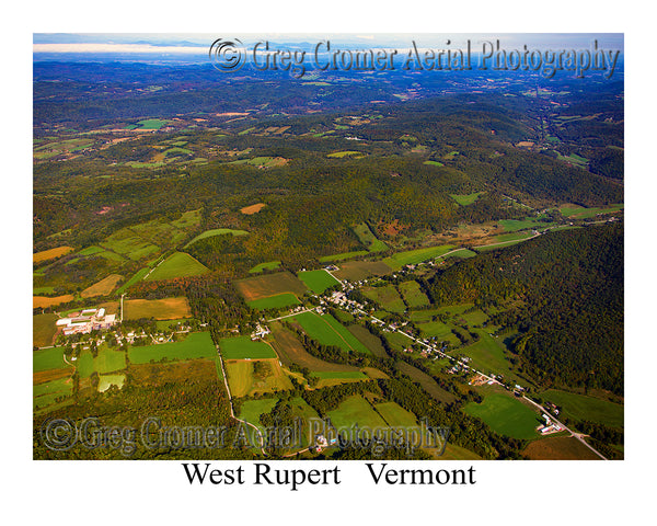 Aerial Photo of West Rupert, Vermont