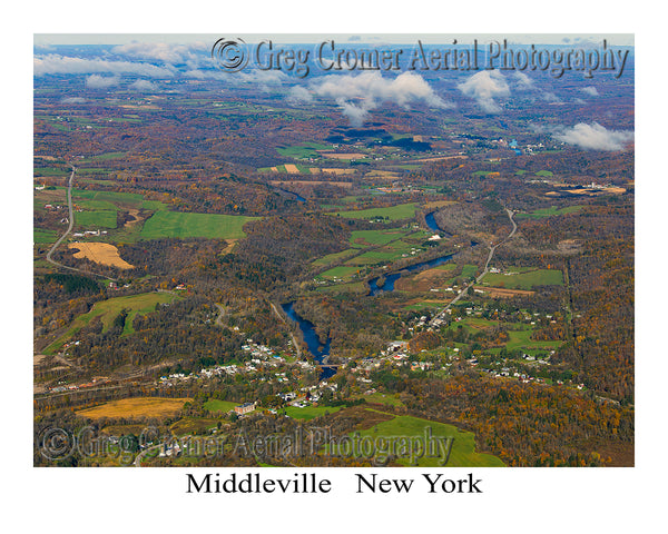 Aerial Photo of Middleville, New York