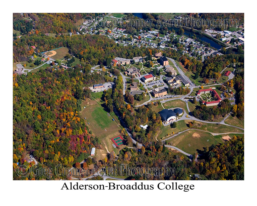 Aerial Photo of Alderson Broaddus College - Philippi, WV