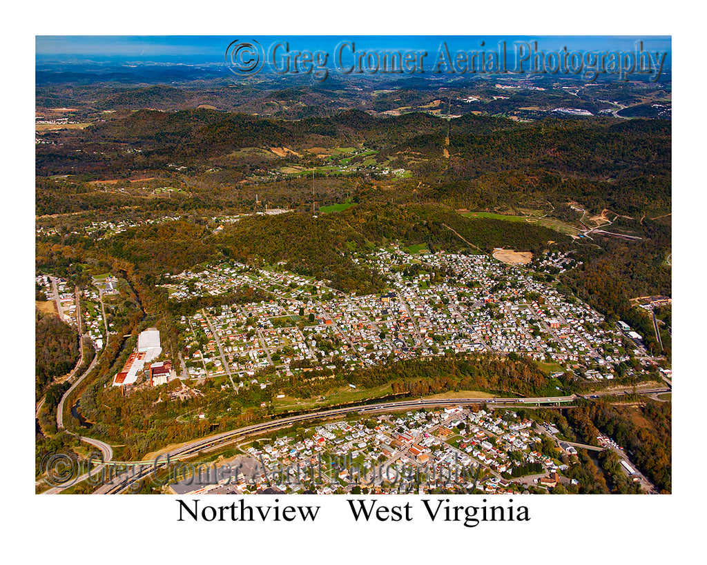 Aerial Photo of Northview, West Virginia