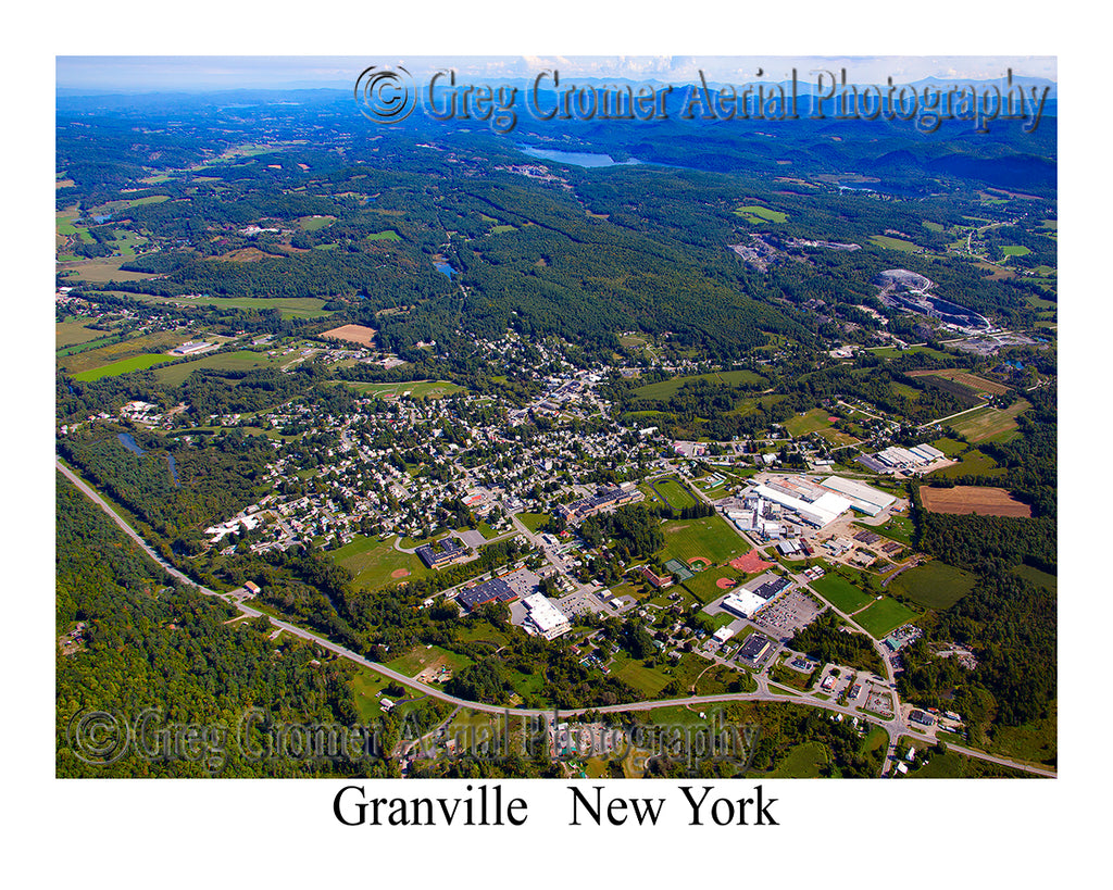 Aerial Photo of Granville, New York