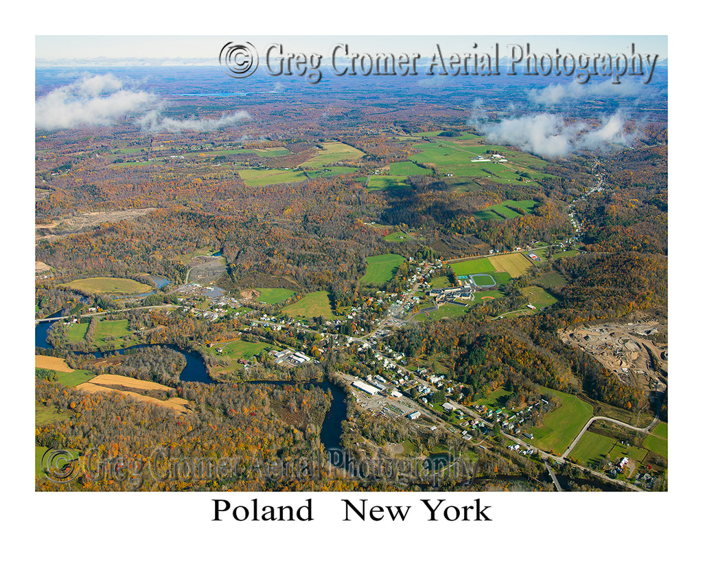 Aerial Photo of Poland, New York