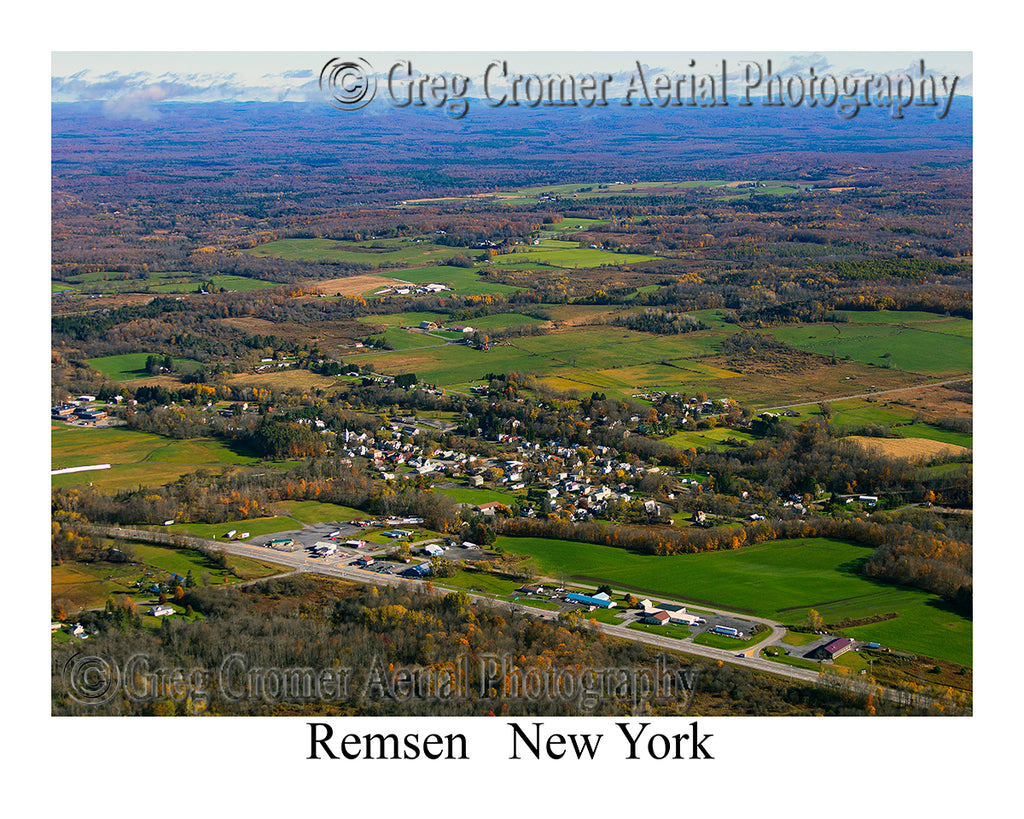 Aerial Photo of Remsen, New York