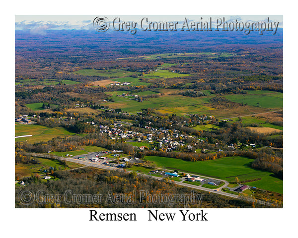 Aerial Photo of Remsen, New York