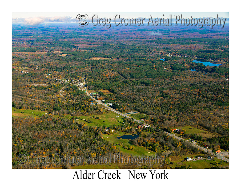 Aerial Photo of Alder Creek, New York