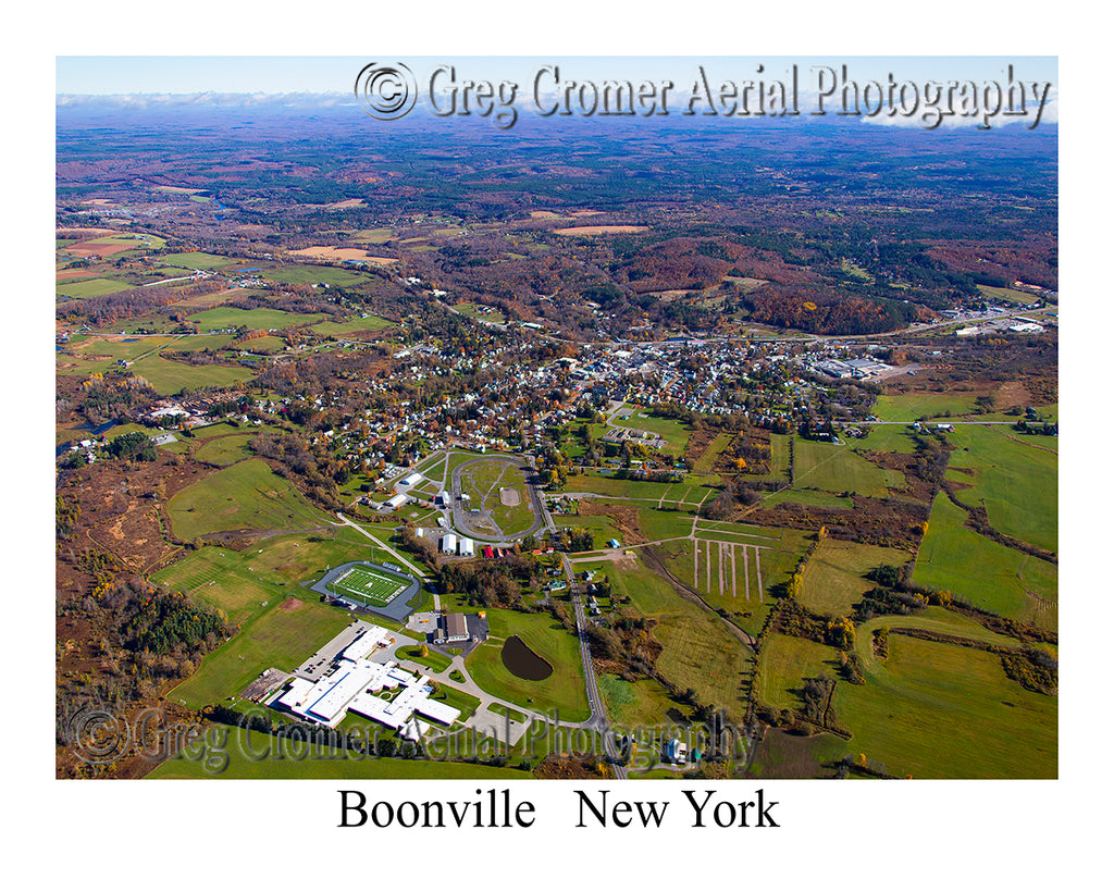 Aerial Photo of Boonville, New York