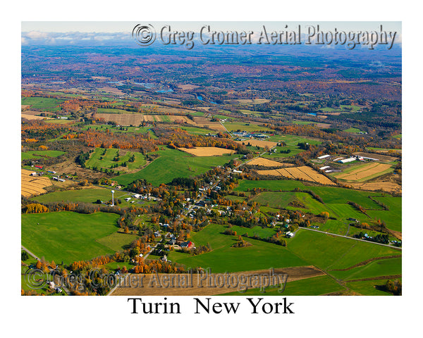 Aerial Photo of Turin, New York