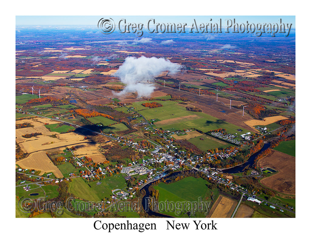 Aerial Photo of Copenhagen, New York