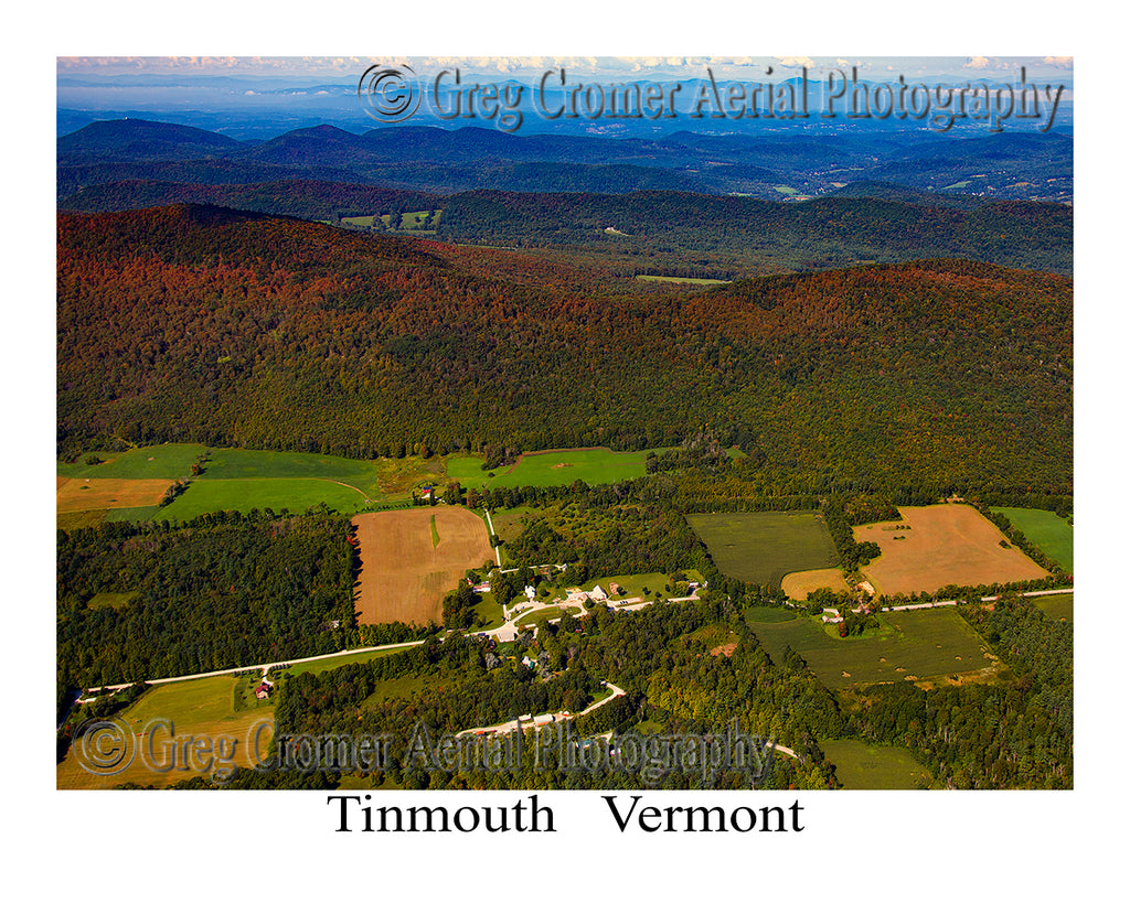 Aerial Photo of Tinmouth, Vermont