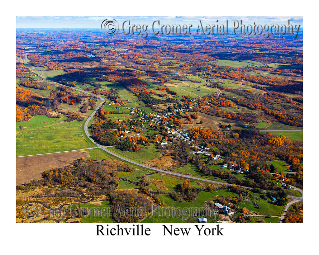 Aerial Photo of Richville, New York