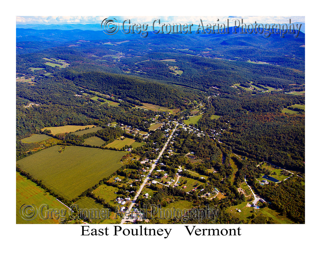 Aerial Photo of East Poultney, Vermont