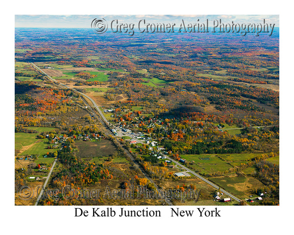 Aerial Photo of DeKalb Junction, New York