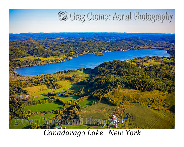 Aerial Photo of Canadarado Lake, New York