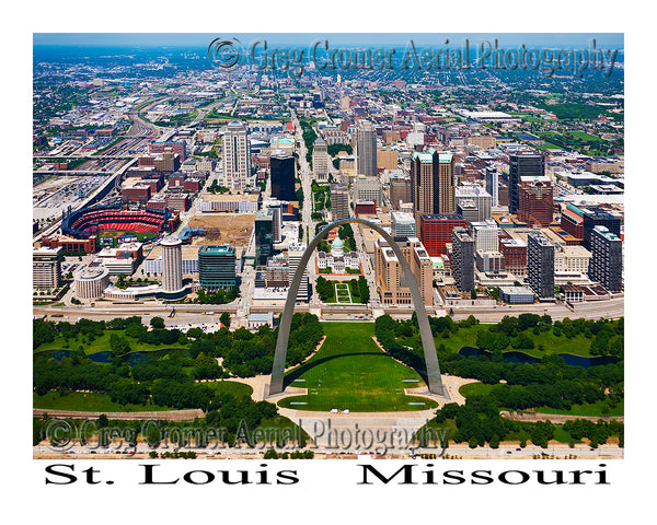 Aerial Photo of St. Louis, Missouri