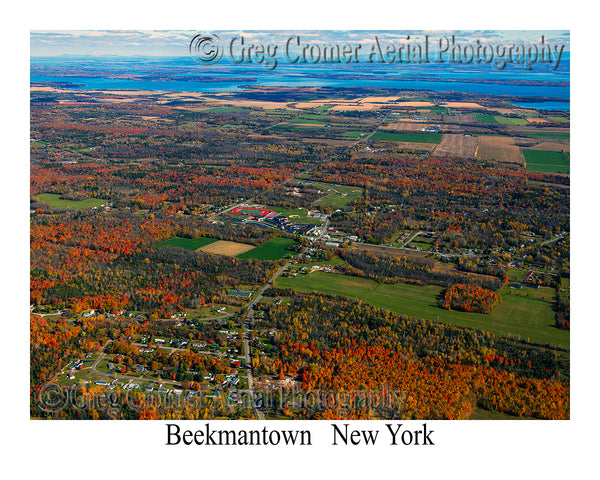 Aerial Photo of Beekmantown, New York