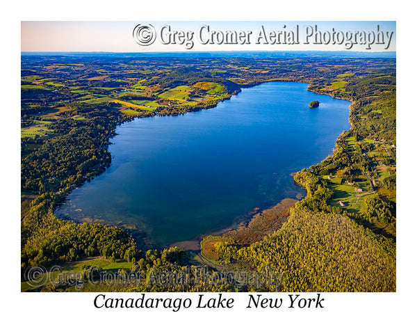 Aerial Photo of Canadarado Lake, New York