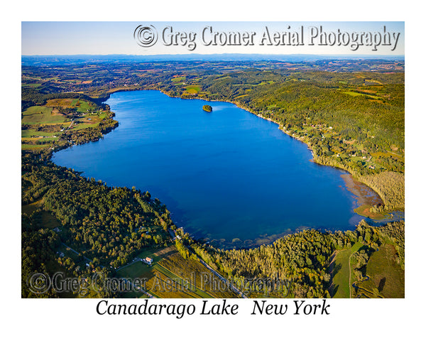 Aerial Photo of Canadarado Lake, New York