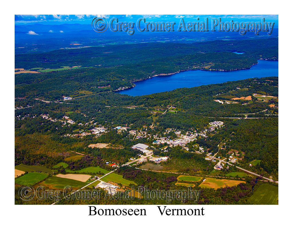 Aerial Photo of Bomoseen, Vermont