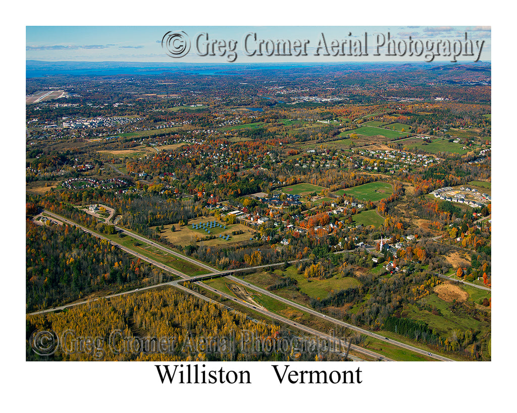 Aerial Photo of Williston, Vermont