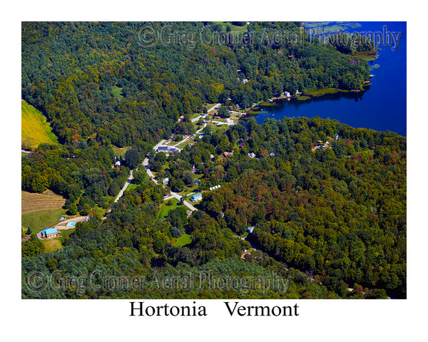 Aerial Photo of Hortonia, Vermont