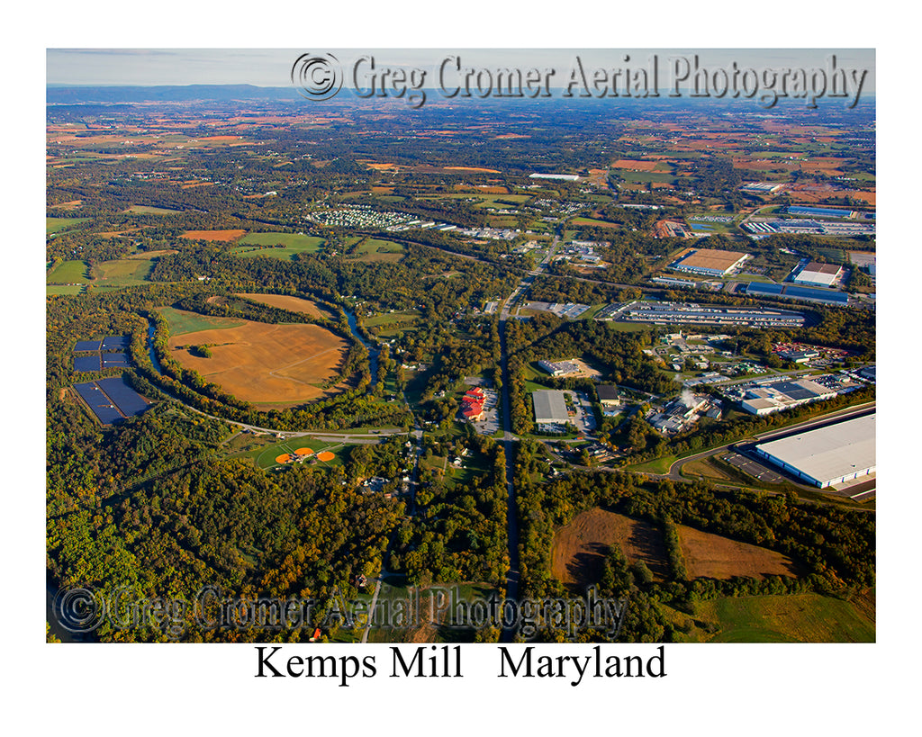 Aerial Photo of Kemps Mill, Maryland