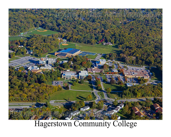 Aerial Photo of Hagerstown Community College - Hagerstown, Maryland
