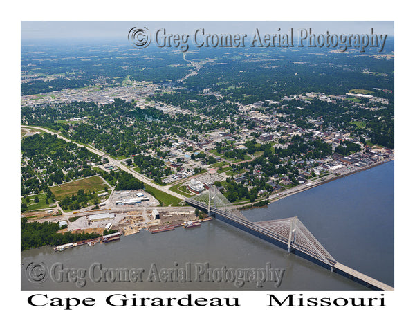 Aerial Photo of Cape Girardeau Missouri