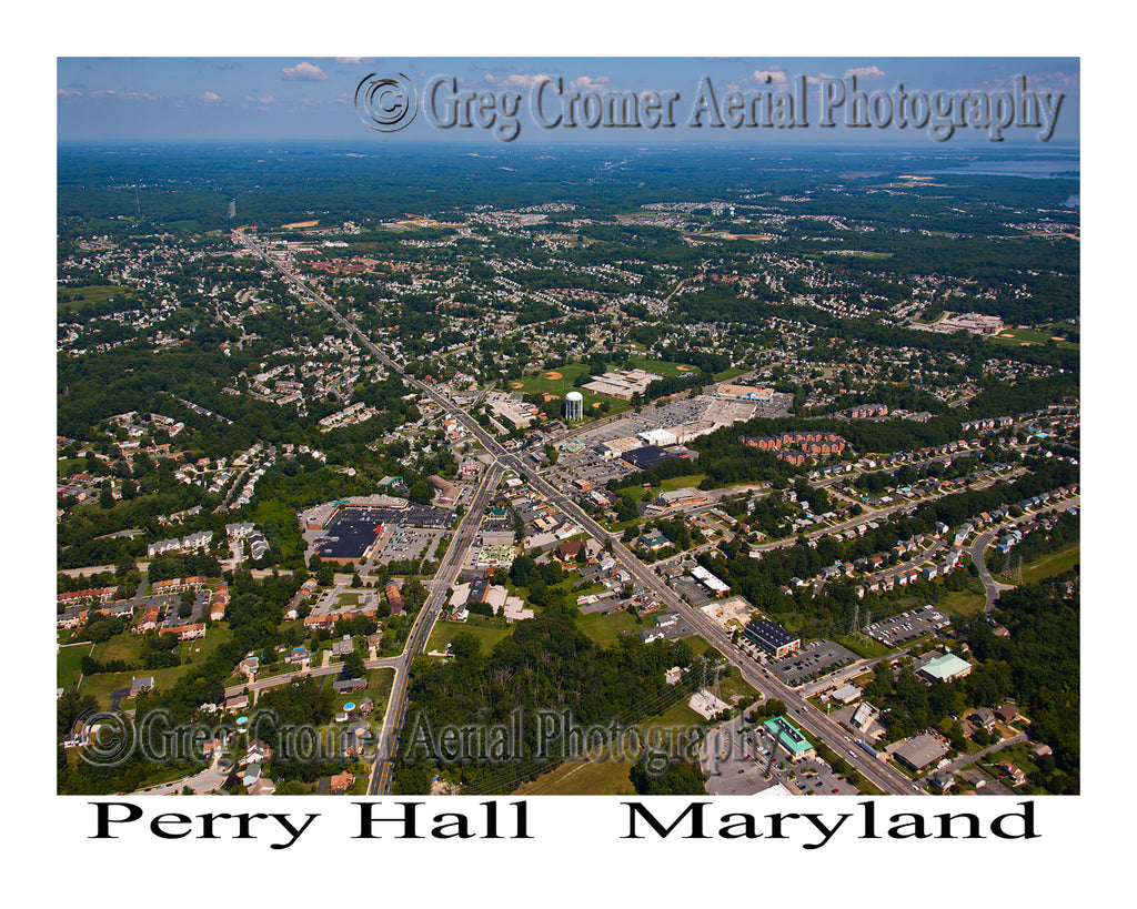 Aerial Photo of Perry Hall, Maryland