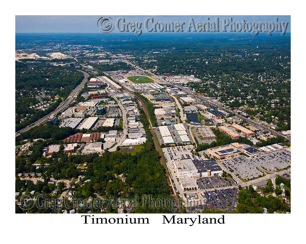 Aerial Photo of Timonium, Maryland
