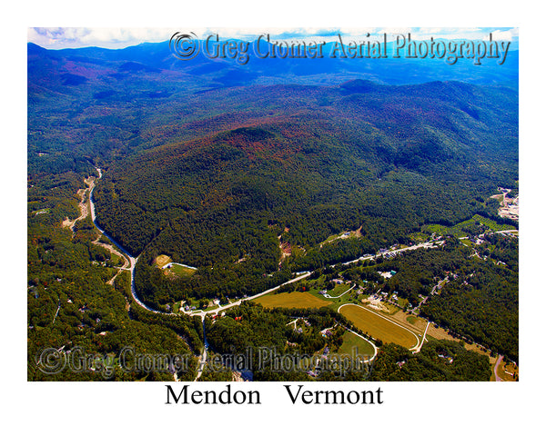 Aerial Photo of Mendon, Vermont