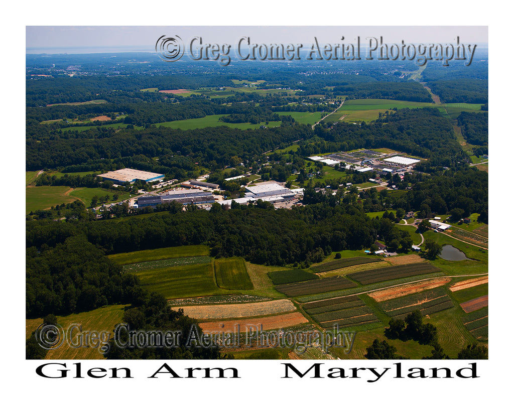 Aerial Photo of Glen Arm, Maryland