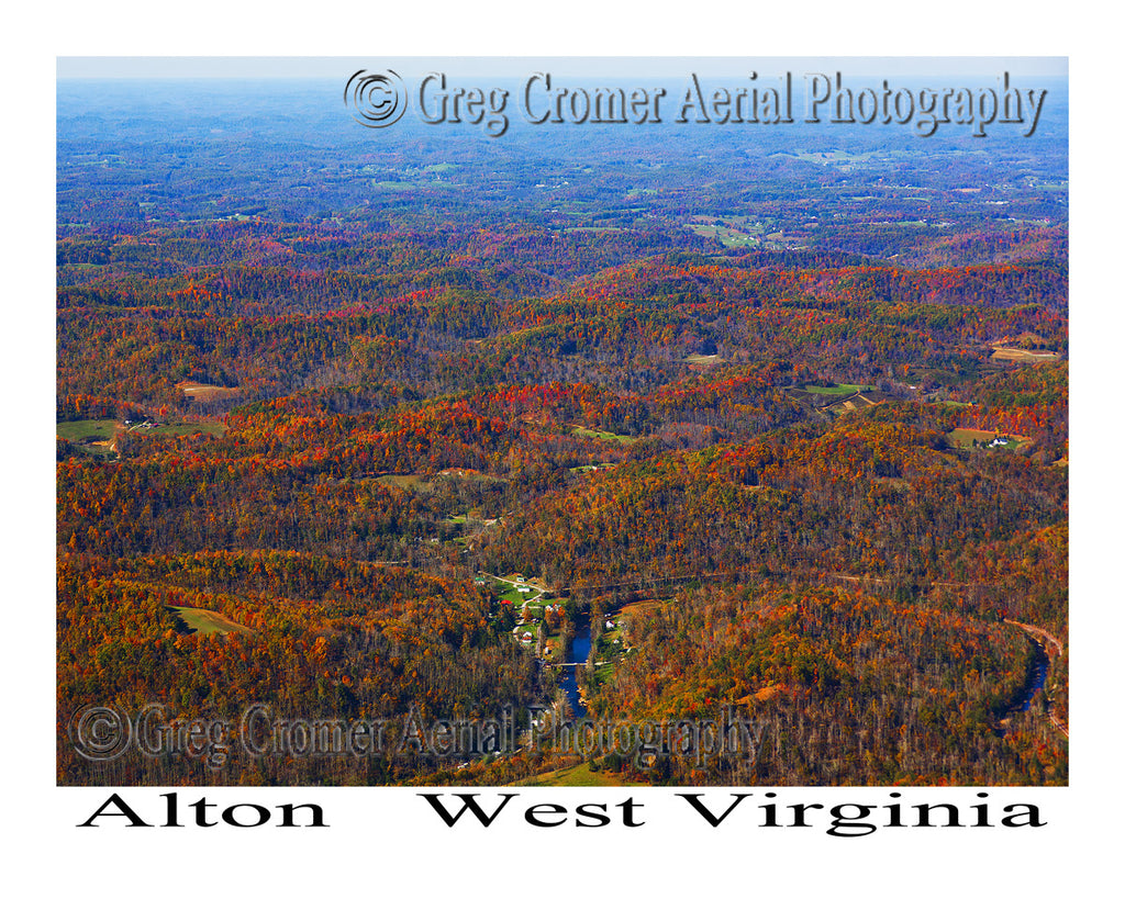 Aerial Photo of Alton, West Virginia