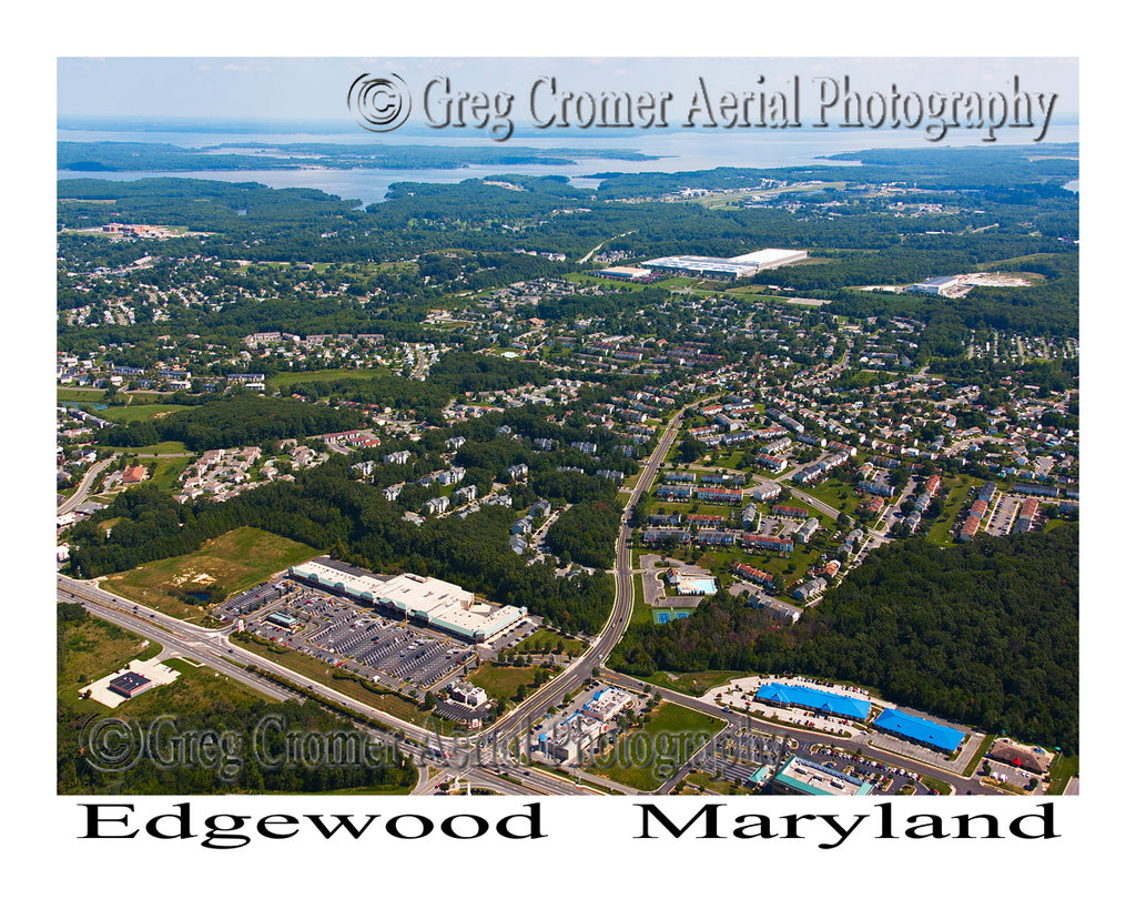 Aerial Photo of Edgewood, Maryland
