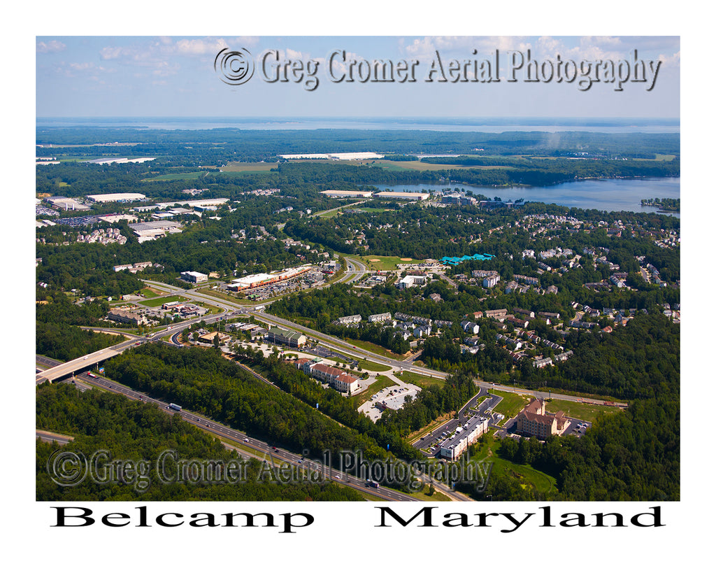 Aerial Photo of Belcamp, Maryland