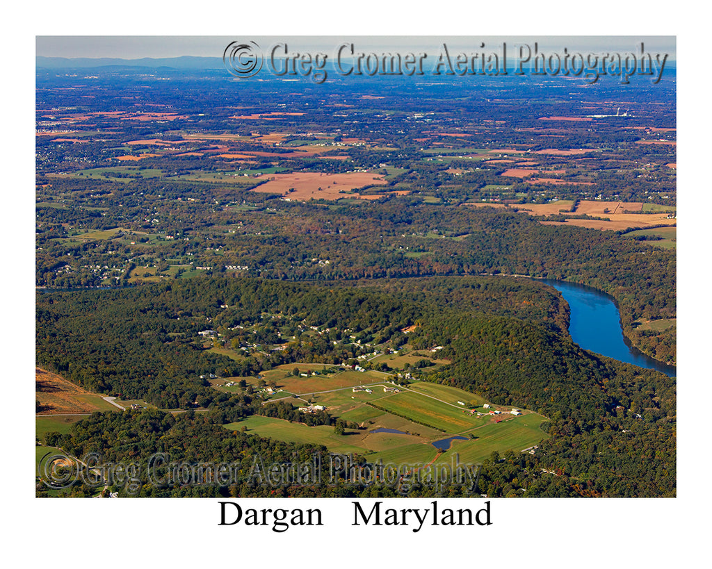 Aerial Photo of Dargan, Maryland