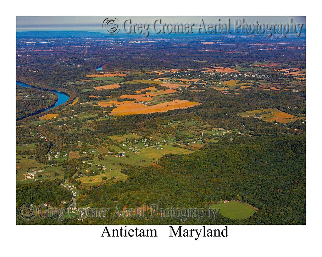 Aerial Photo of Antietam, Maryland