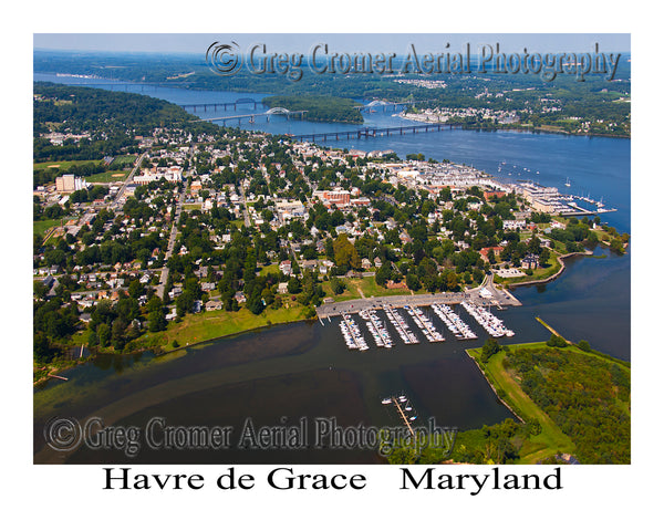 Aerial Photo of Havre de Grace, Maryland