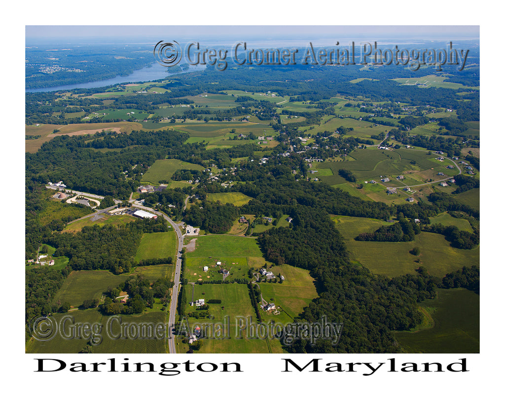 Aerial Photo of Darlington, Maryland